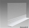 DEN BRAVEN Okenní profil  LPE plast PVC 2m